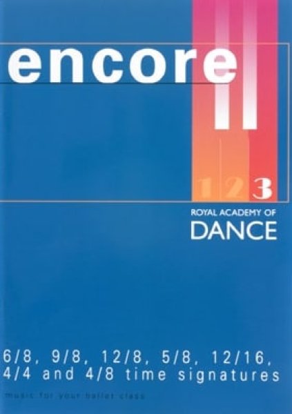 画像1: RAD Encore music for your ballet class Vol.3　楽譜 (1)