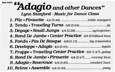 画像1: Adagio and other Dances　レッスンCD