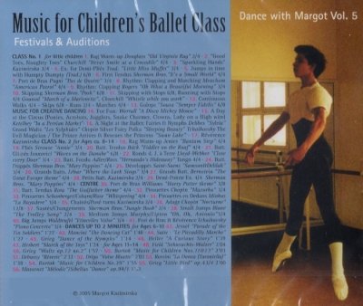 画像1: Dance with Margot Vol.5 § Music for Children's Ballet Class レッスンCD