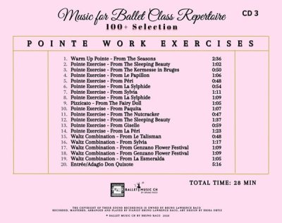 画像3: Music for Ballet Class - Repertoire Vol.1　3枚組 レッスンCD