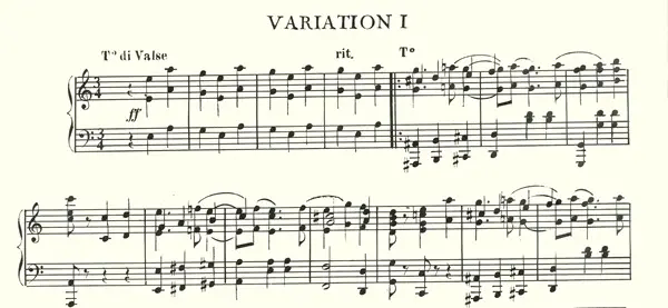 眠りの森の美女 青い鳥のグラン・パ・ド・ドゥ 楽譜サンプル2