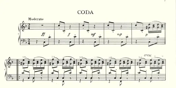 眠りの森の美女 青い鳥のグラン・パ・ド・ドゥ 楽譜サンプル4