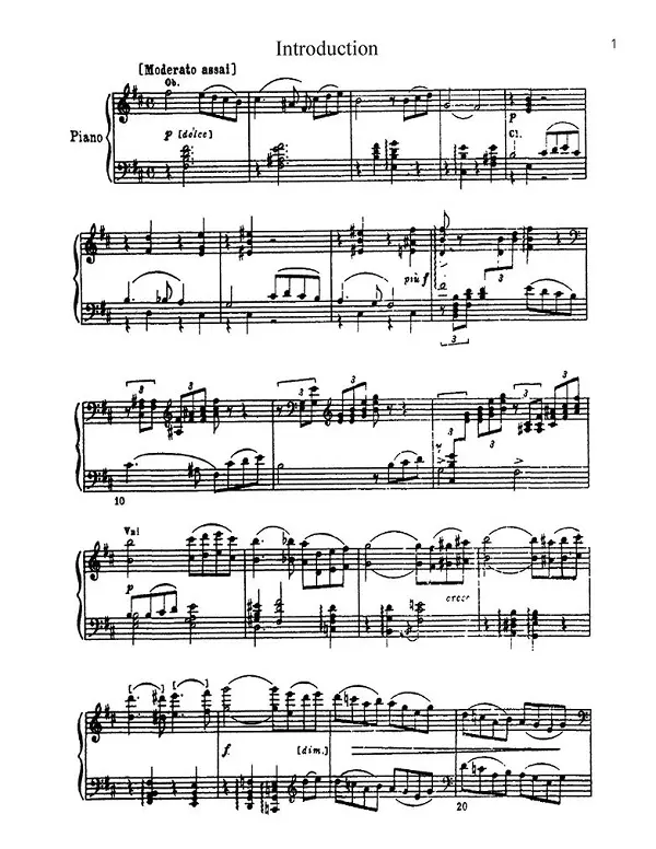 白鳥の湖 全幕 ピアノ楽譜