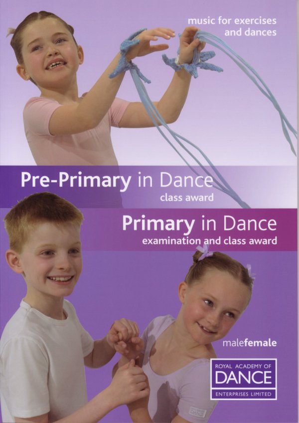 RAD Pre-Primary & Primary in Dance バレエレッスン楽譜